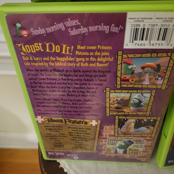 Set of Two VeggieTales DVD'S. - Picture 5 of 7